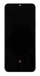 Přední kryt Xiaomi Mi 10 Lite Cosmic Grey / šedý + LCD + dotyková deska, Originál