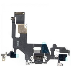 Flex kabel Apple iPhone X + Lightning konektor Black / černý - S