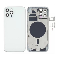 Zadní kryt Apple iPhone 12 Pro Silver / stříbrný + sklíčko kamer