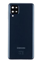 Zadní kryt Samsung M127 Galaxy M12 Black / černý (Service Pack)
