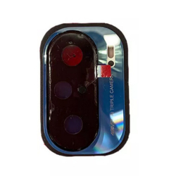 Krytka kamery Xiaomi Poco F3 Blue / modrá + sklíčko, Originál