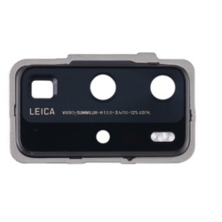 Krytka kamery Huawei P40 Pro Black / černá + sklíčko, Originál
