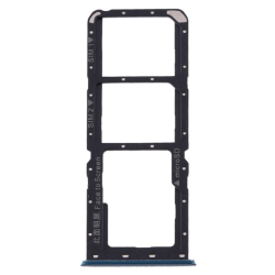 Držák SIM + microSD Realme 5 Blue / modrý, Originál