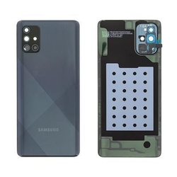 Zadní kryt Samsung A715 Galaxy A71 Black / černý - SWAP (Service