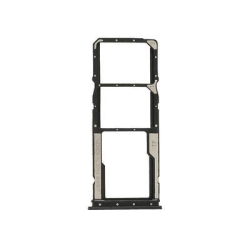 Držák SIM + microSD Xiaomi Redmi 9AT Black / černý, Originál