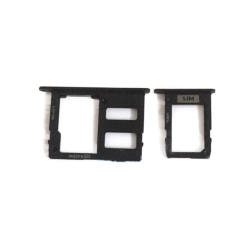 Držák SIM + microSD Samsung A600 Galaxy A6 2018 Black / černý, Originál