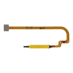 Flex kabel čtečky prstů Xiaomi Redmi 9T, Poco M3 Yellow / žlutý + senzor, Originál