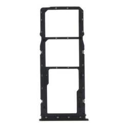 Držák SIM + microSD Xiaomi Redmi 9T Black / černý, Originál