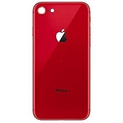 Zadní kryt Apple iPhone 8 Red / červený - větší otvor pro sklíčk
