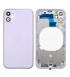 Zadní kryt Apple iPhone 11 Violet / fialový + sklíčko kamery + střed