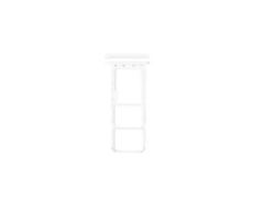 Držák SIM + microSD Samsung A037G Galaxy A03s White / bílý, Originál