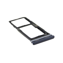 Držák SIM + microSD Samsung M526 Galaxy M52 5G Black / černý, Originál