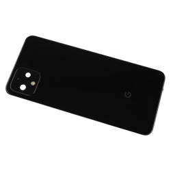 Zadní kryt Google Pixel 4A 5G Black / černý + sklíčko kamery, Originál - SWAP