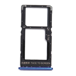 Držák SIM + microSD Xiaomi Redmi Note 10 5G Blue / modrý (Servic