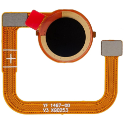 Flex kabel čtečky prstů Xiaomi Redmi Note 9 Black / černý, Originál