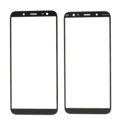 Sklíčko LCD Samsung A920 Galaxy A9 2018 Black / černé + OCA lepidlo, Originál