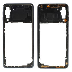 Střední kryt Samsung A750 Galaxy A7 2018 Black / černý, Originál