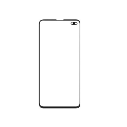 Sklíčko LCD Samsung G975 Galaxy S10 Plus Black / černé, Originál