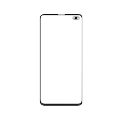 Sklíčko LCD Samsung G975 Galaxy S10 Plus Black / černé + OCA lepidlo, Originál