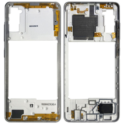 Střední kryt Samsung A415 Galaxy A41 White / bílý, Originál