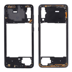 Střední kryt Samsung A705 Galaxy A70 Black / černý, Originál