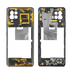 Střední kryt Samsung A426B Galaxy A42 Black / černý, Originál