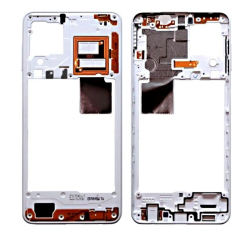 Střední kryt Samsung A225 Galaxy A22 4G White / bílý, Originál