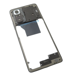 Střední kryt Xiaomi Redmi Note 10 Pro Blue / modrý, Originál