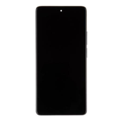 Přední kryt Xiaomi 11T Pro Black / černý + LCD + dotyková deska, Originál
