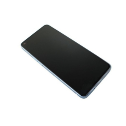 Přední kryt Oppo Reno 6 5G CPH2251 Blue / modrý + LCD + dotyková deska, Originál
