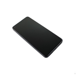 Přední kryt Oppo Reno 6 5G CPH2251 Black / černý + LCD + dotyková deska, Originál