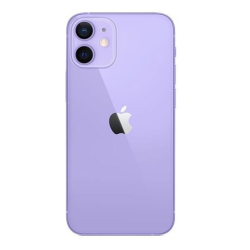 Zadní kryt Apple iPhone 12 Purple / fialový + sklíčko kamery + střed
