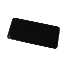 Přední kryt Realme 9i Black / černý + LCD + dotyková deska, Originál