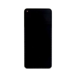 Přední kryt Realme GT2 Black / černý + LCD + dotyková deska, Originál