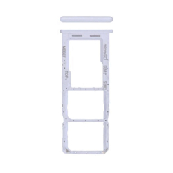Držák SIM + microSD Samsung M225 Galaxy M22 White / bílý, Originál