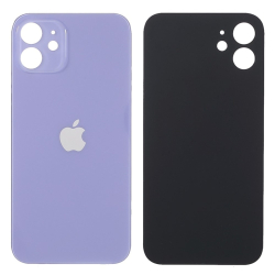 Zadní kryt Apple iPhone 12 Violet / fialový - větší otvor pro sklíčko kamery
