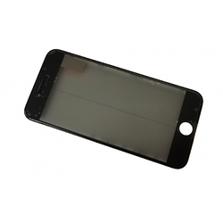 Sklíčko LCD Apple iPhone 7 Black / černé + rámeček