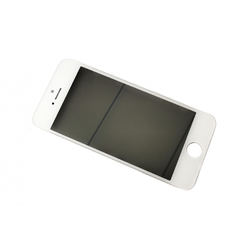 Sklíčko LCD Apple iPhone 5S White / bílé + rámeček