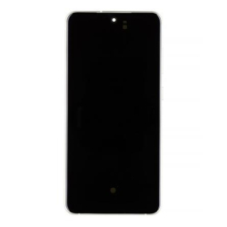 Přední kryt Samsung G990 Galaxy S21 FE 5G Green / zelený + LCD + dotyková deska, Originál