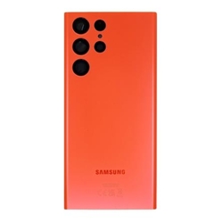 Zadní kryt Samsung S908B Galaxy S22 Ultra Red / červený (Service