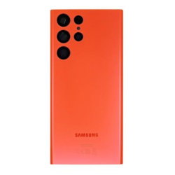 Zadní kryt Samsung S908B Galaxy S22 Ultra Red / červený, Originál