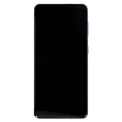 Přední kryt Samsung G991 Galaxy S21 Grey / šedý + LCD + dotyková deska, Originál