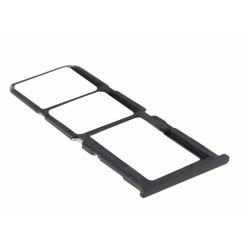 Držák SIM + microSD Oppo A53 2020 Black / černý, Originál