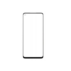 Sklíčko LCD Oppo A74 5G Black / černé + OCA lepidlo, Originál