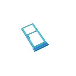 Držák SIM + microSD Motorola Edge 20 Lite XT2139 Blue / modrý (S