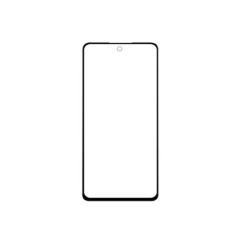 Sklíčko LCD Xiaomi Redmi Note 10 4G Black / černé + OCA lepidlo, Originál