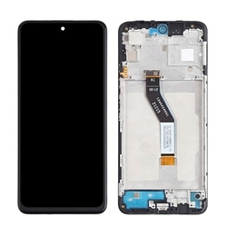 Přední kryt Xiaomi Poco M4 Pro 5G Black / černý + LCD + dotyková deska, Originál
