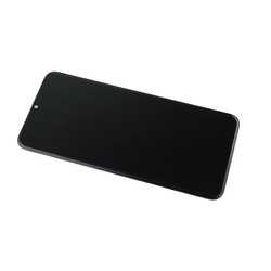 Přední kryt Oppo A16 CPH2269 Black / černý + LCD + dotyková deska, Originál