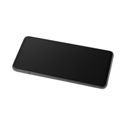 Přední kryt Samsung A336 Galaxy A33 5G Black / černý + LCD + dotyková deska, Originál