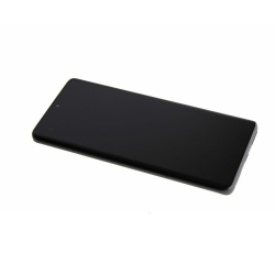 Přední kryt Xiaomi 12X Black / černý + LCD + dotyková deska, Originál